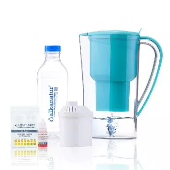 Wasserfilter-Kanne Alkaline pH +