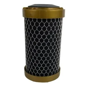 Aquafilter FCCBL-G GOLD SERIE Aktivkohle Wasserfilter 10 Zoll