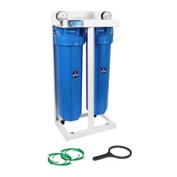 HHBB20A 20" Big Blue Doppelfilter Wasserfilter System