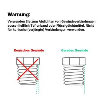 Kunststoff Filtergehäuse 10 Zoll BIG mit Kunststoffgewinde mit Montageplatte 