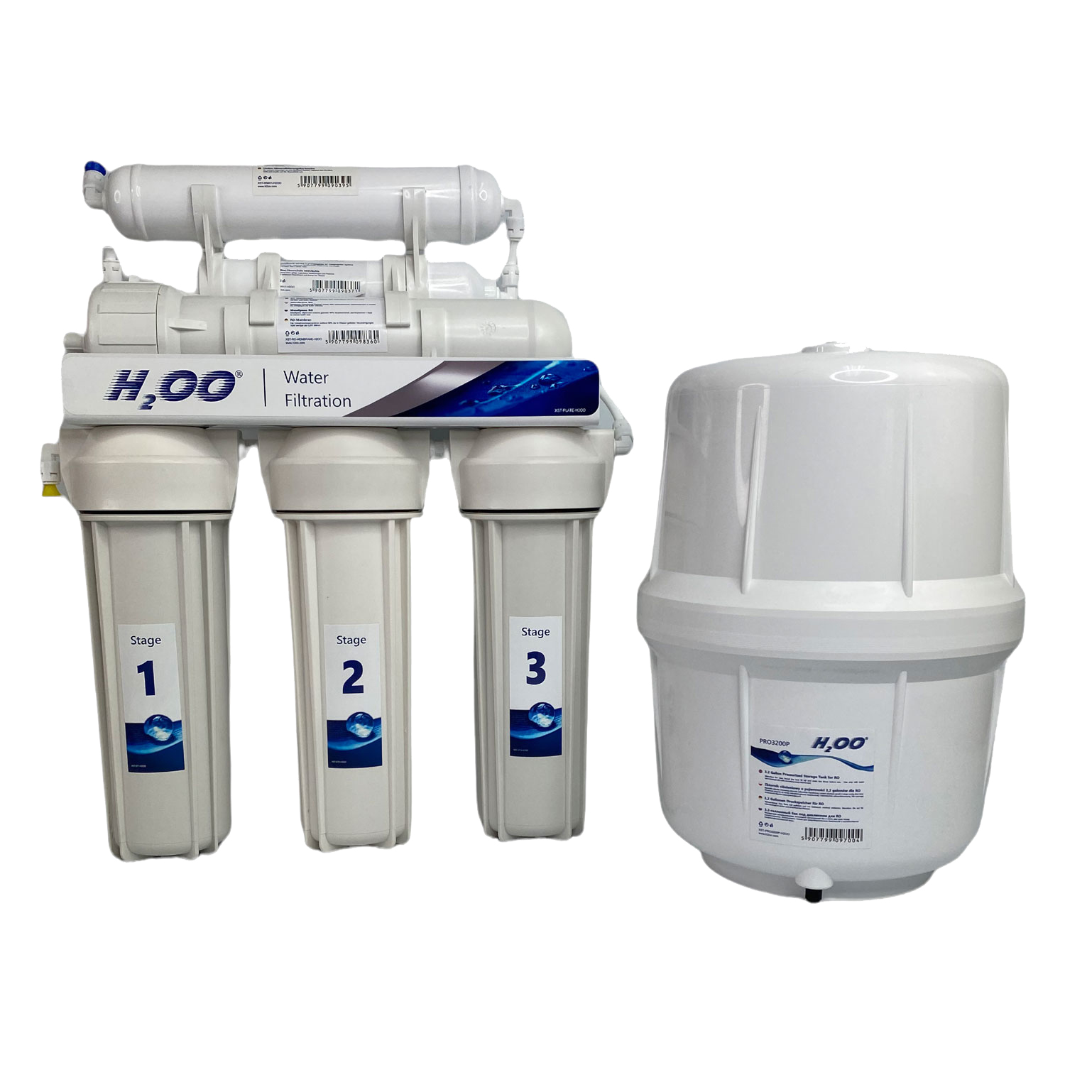 6 Stufen Umkehrosmoseanlage Trinkwasseranlage Supreme-RO6 Trinkwasserfilter