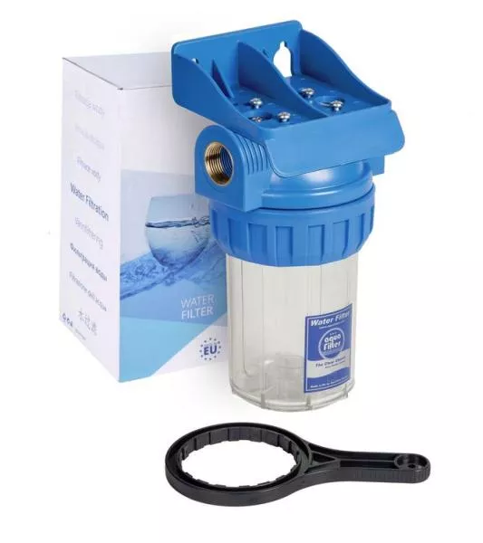 Wasserfilter Filtergehäuse SET 5 Zoll mit MS-Innengewinde