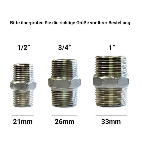 Wasserfiltergehäuse 10 Zoll BIG , Innengewinde 1" BSP